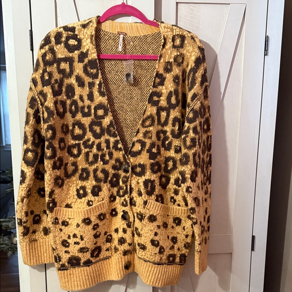 Leopard Print Women's Sweater